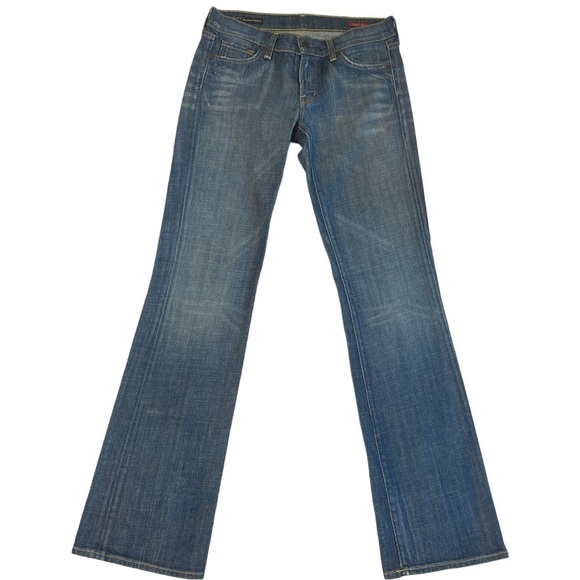 Citizens of Humanity Kelly Stretch 001 Low Waist Boot Cut Jeans Women's 28 - Picture 1 of 12